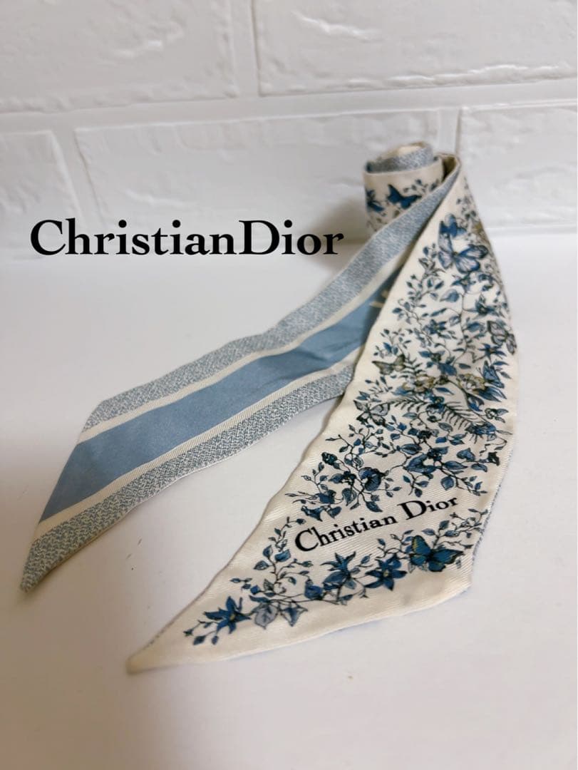 クリスチャンディオール　ChristianDior ミッツァ　蝶々　花柄