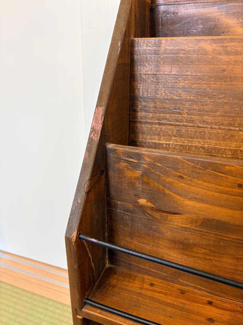 nico and … ニコアンド マガジンラック 本棚 絵本棚