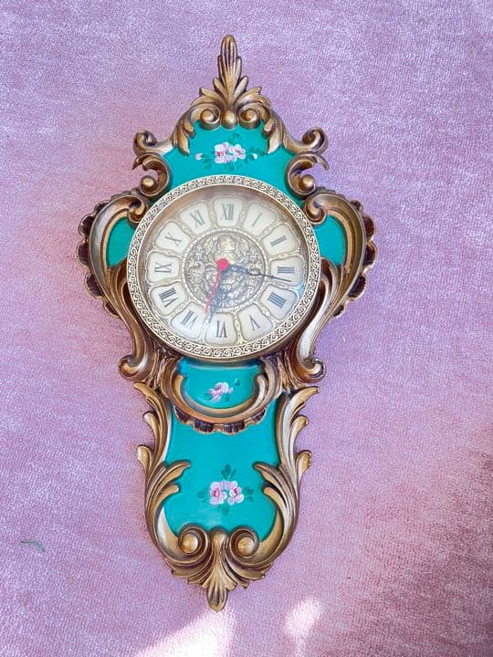 アンティーク　壁掛け時計　インテリア　ヴィクトリア