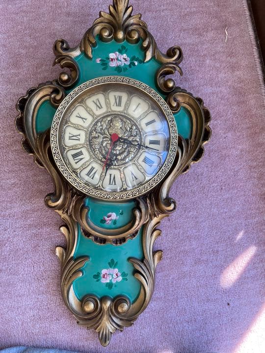 アンティーク　壁掛け時計　インテリア　ヴィクトリア