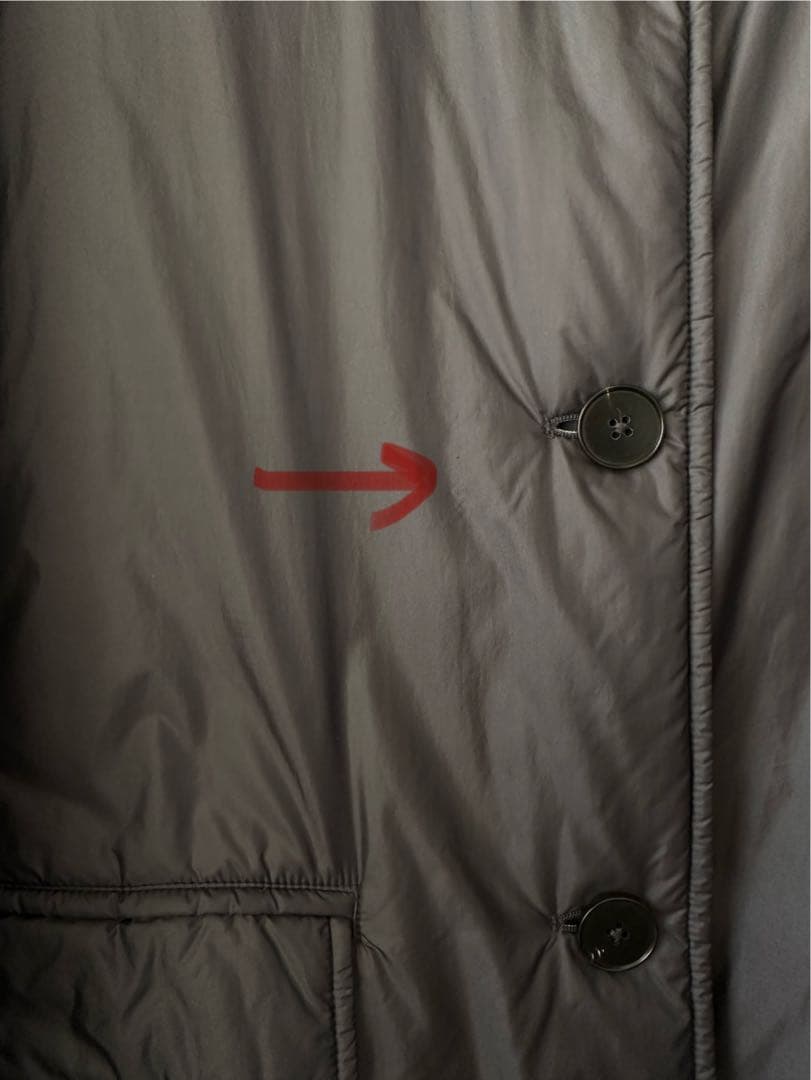 puffer coat　JIL SANDER ステンカラーコート