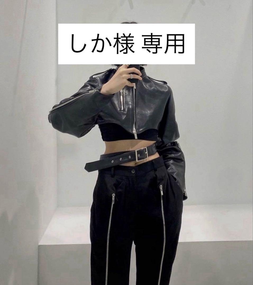 しか noir kei ninomiya2022fwホースレザージャケット