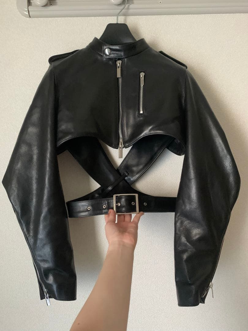 しか noir kei ninomiya2022fwホースレザージャケット