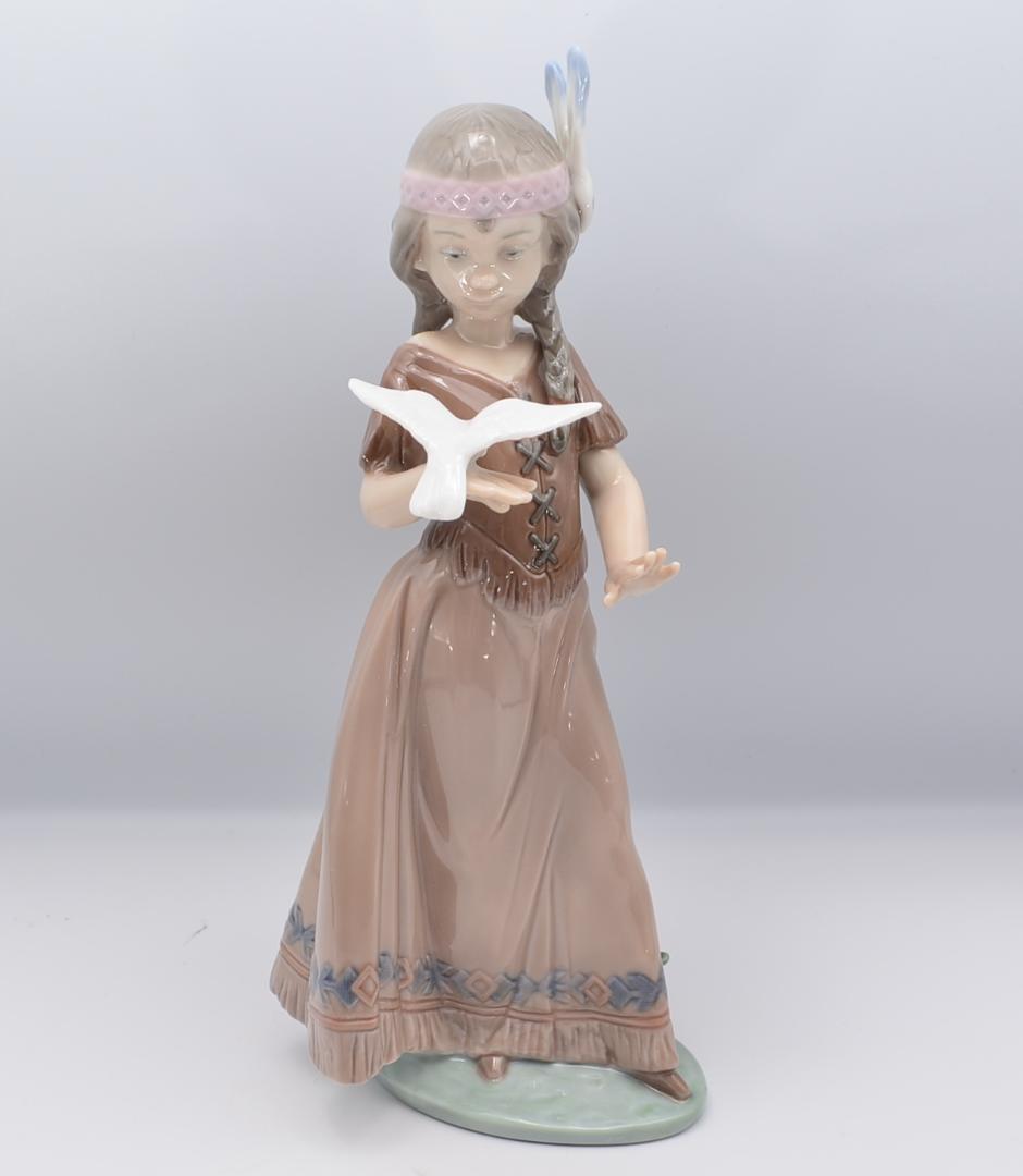 アメリカの愛　＃6153　★リヤドロ　スペイン　ポーセリン　ヴィンテージ