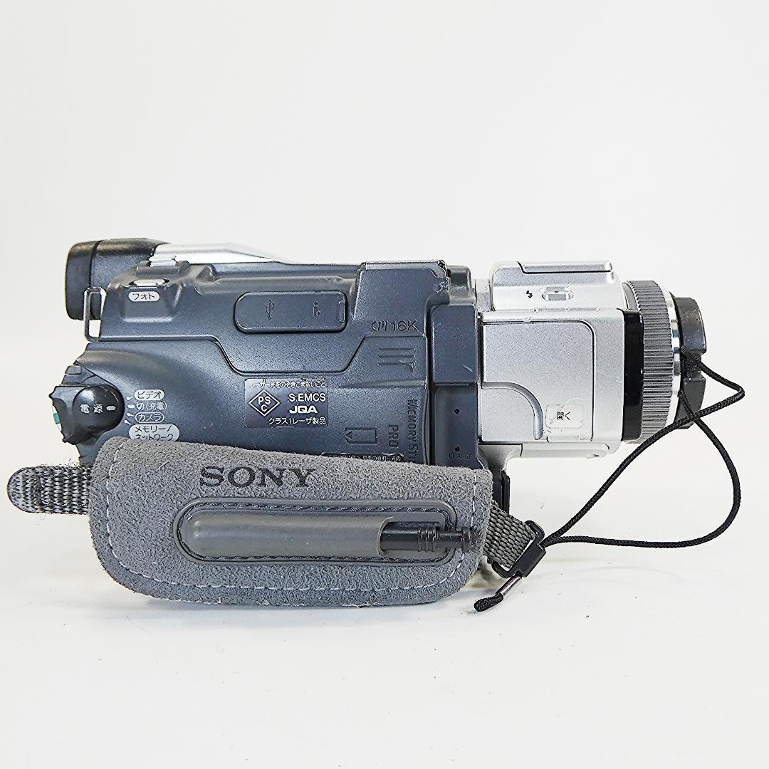 動作品 ソニーDCR-TRV70 MiniDV ビデオカメラ DVDダビングに