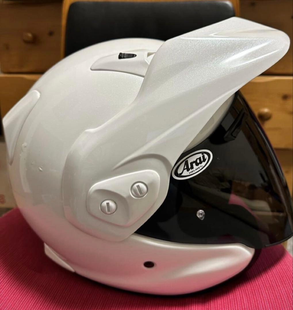 アライヘルメット Arai CT-Z Lサイズ（59-60cm） グラスホワイト