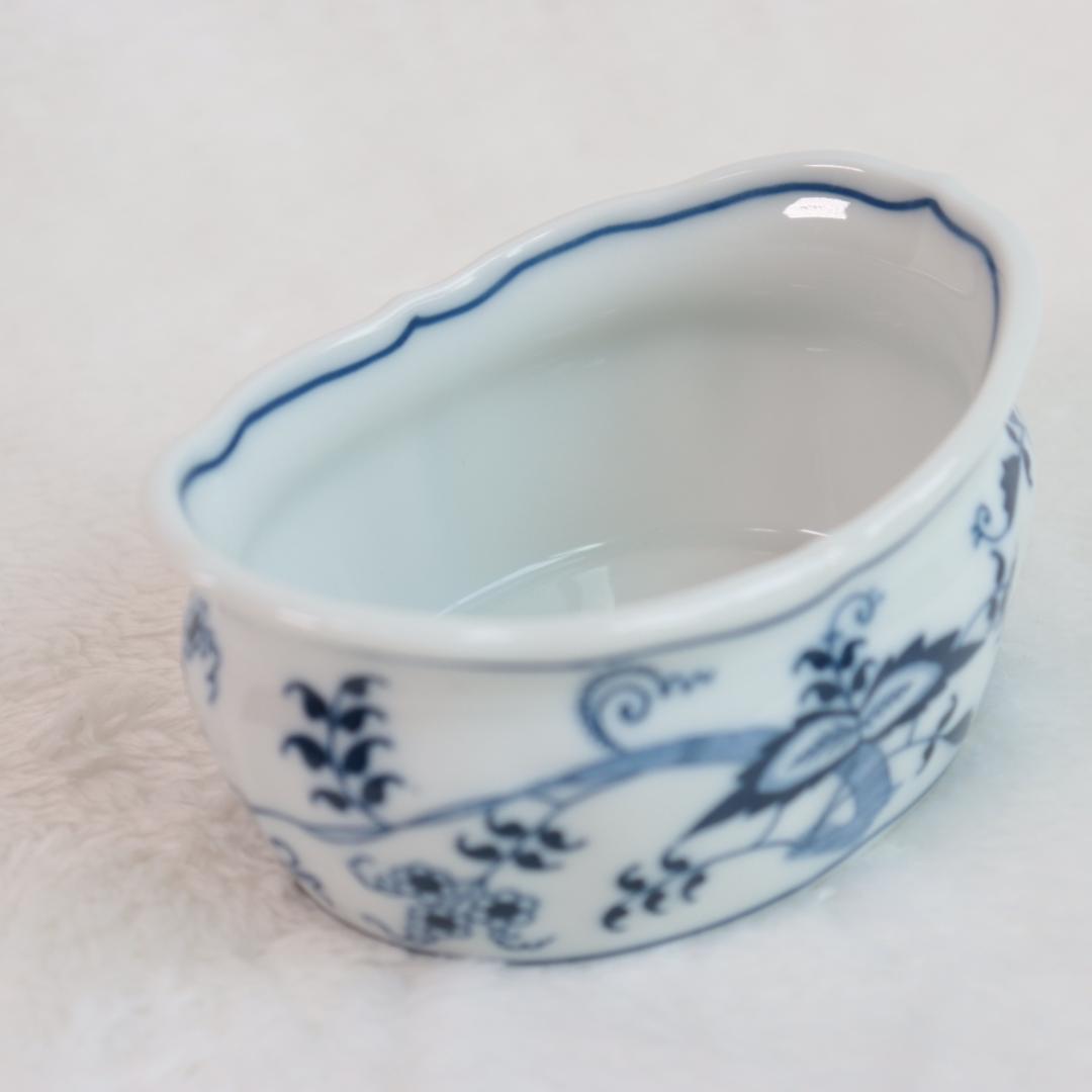 レアBlueDanubeブルーダニューブ　ストロベリーポット　ブルーオニオン