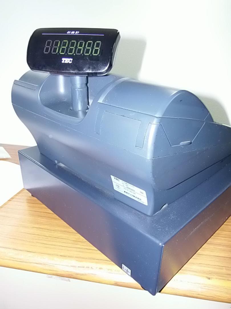 人気の黒115設定無料東芝MA-660物販向10部門　インボイス対応レジスター