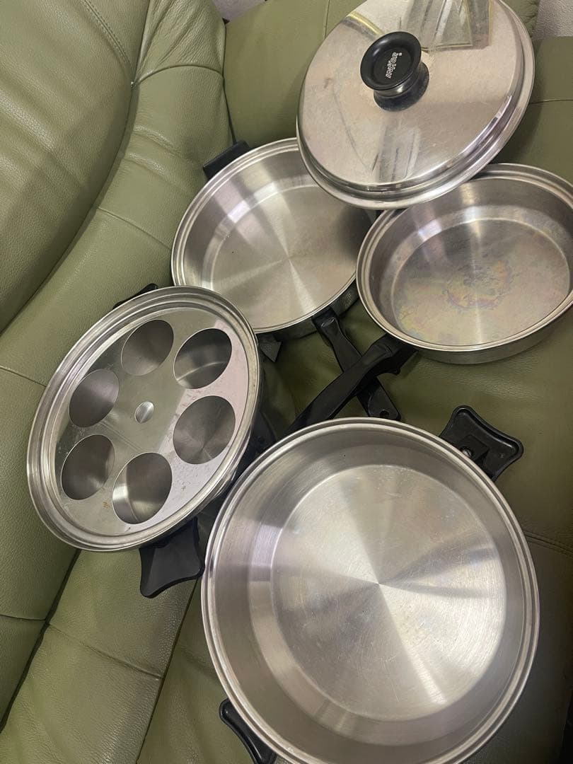 インコア　蒸し器　両手鍋　片手鍋