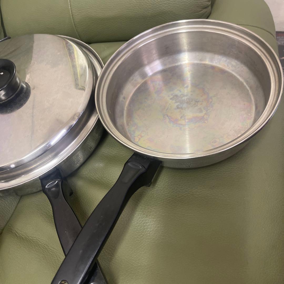 インコア　蒸し器　両手鍋　片手鍋