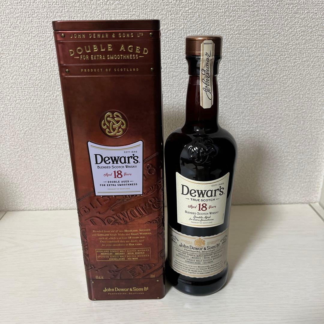 Dewar's 15年 & 18年 ウイスキーセット