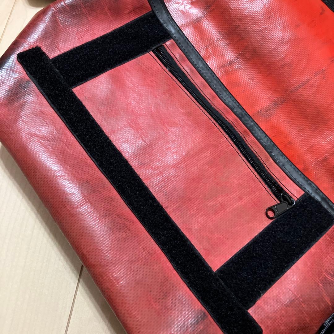 【新着】FREITAG メッセンジャーバッグ レッド/ホワイト サーフサイド6