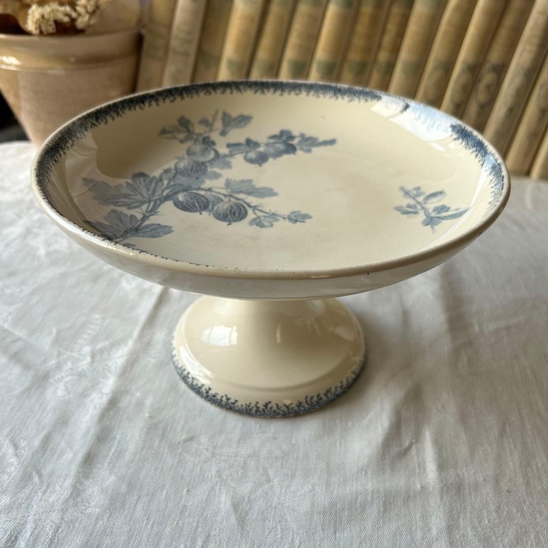 sarreguemines 高台　すぐりの実　グロゼイユ　コンポティエ　フランス