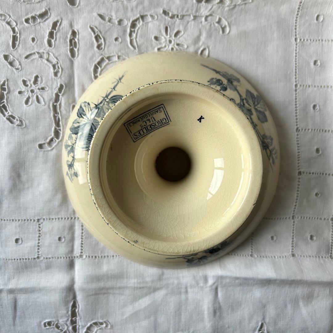 sarreguemines 高台　すぐりの実　グロゼイユ　コンポティエ　フランス