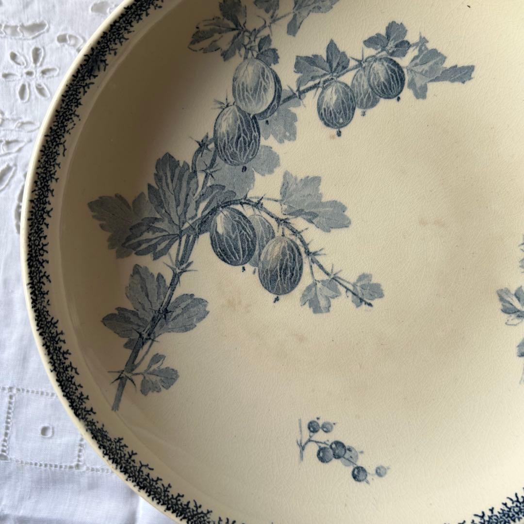 sarreguemines 高台　すぐりの実　グロゼイユ　コンポティエ　フランス