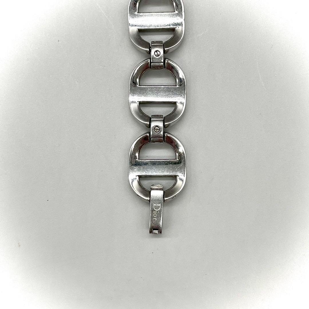 稼働品✨️Dior 腕時計 マリス スクエア ダイヤ クォーツ シルバー