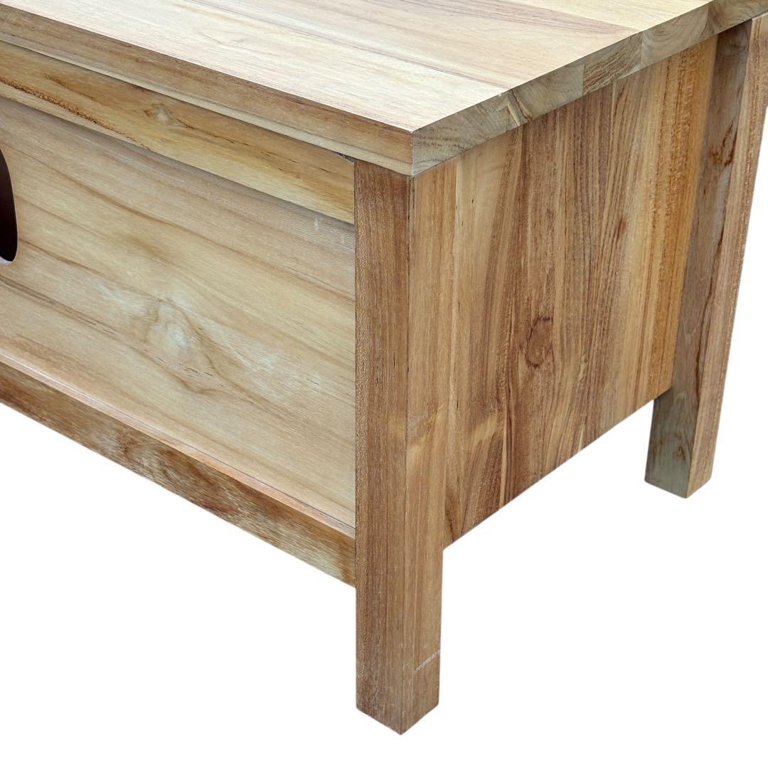 ウニコ unico SOTO AVボード W1500 チーク無垢材 北欧風 廃盤