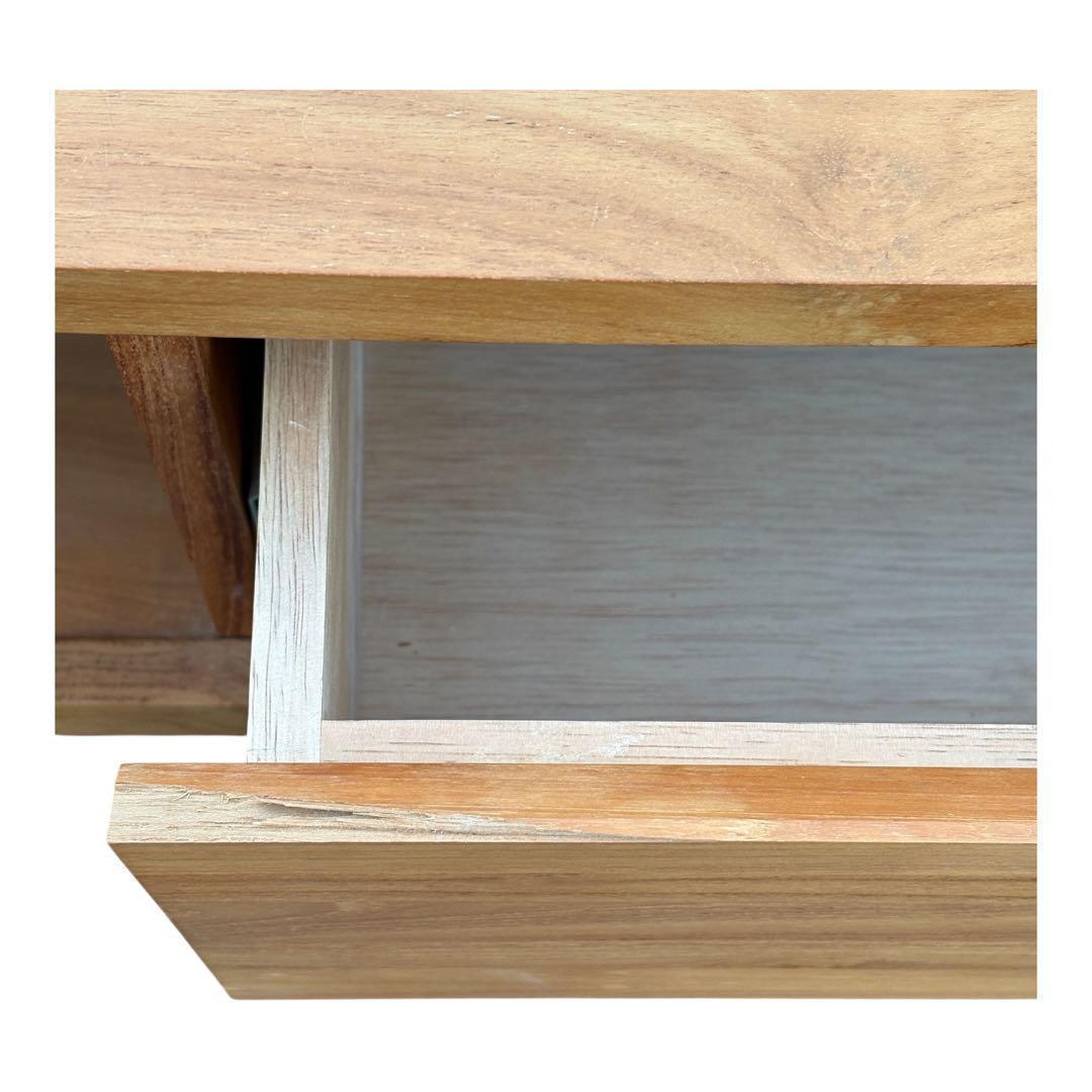 ウニコ unico SOTO AVボード W1500 チーク無垢材 北欧風 廃盤