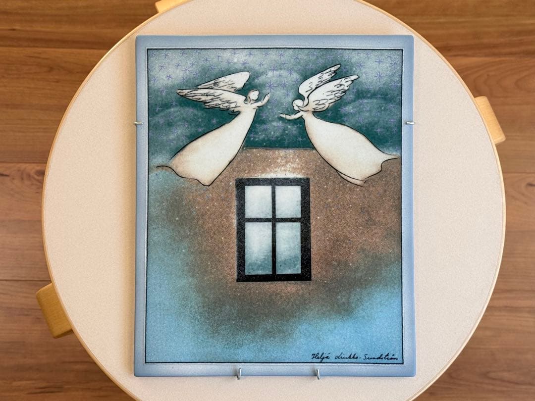 The angels in our s ヘルヤ 陶板画 アラビア