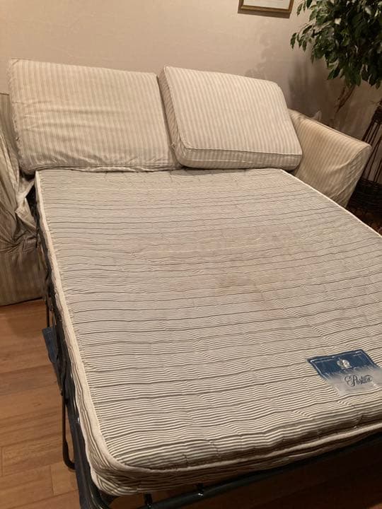 Crate & Barrelの高級ベッドソファー