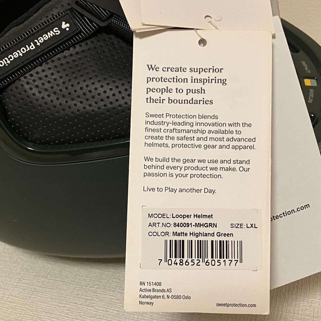 【未使用】Sweet Protection Looper ヘルメット スキー