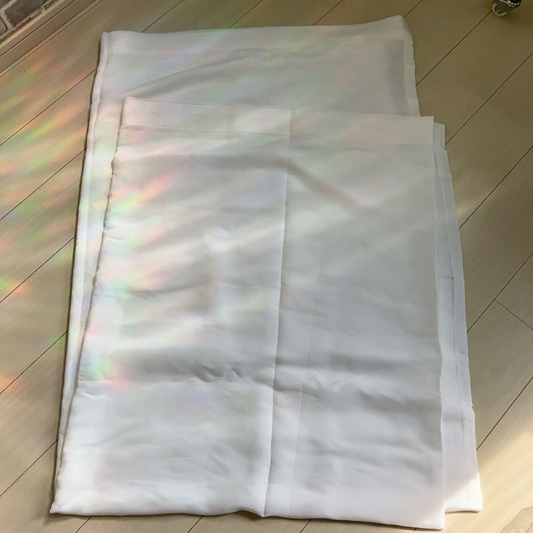 プライバシーパーテーション用カーテン ホワイト 340×長さ200センチ