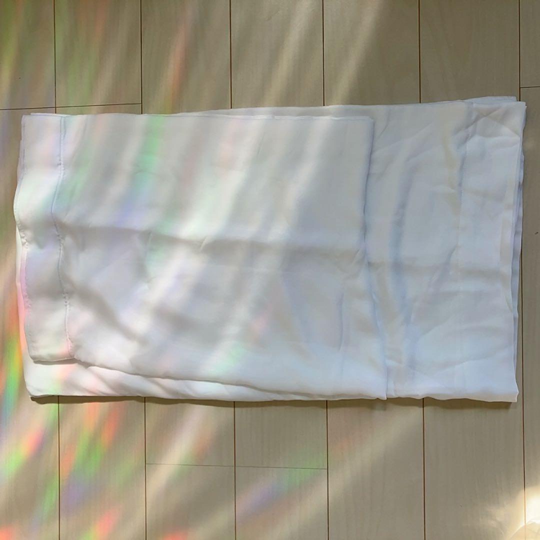 プライバシーパーテーション用カーテン ホワイト 340×長さ200センチ