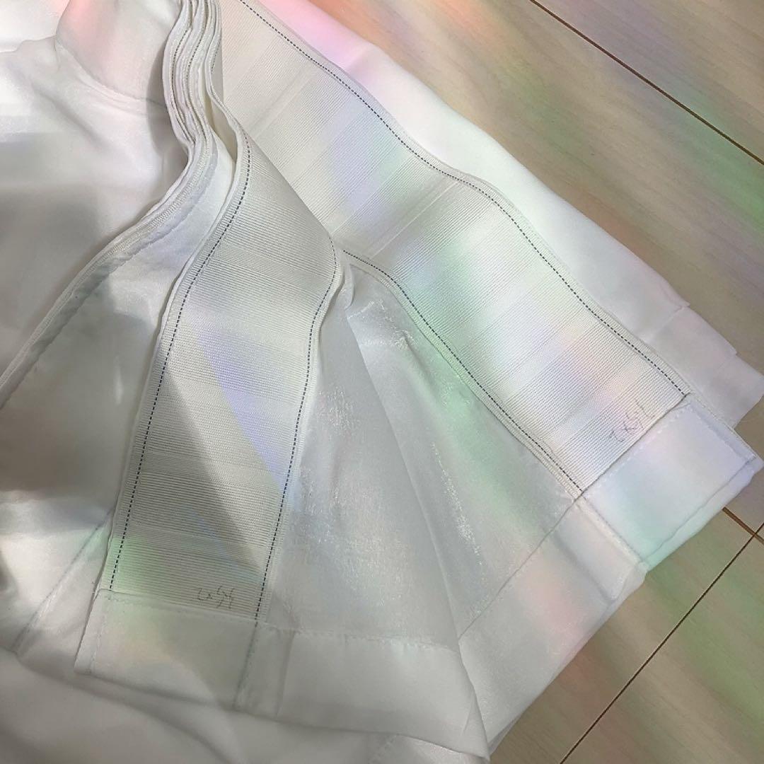 プライバシーパーテーション用カーテン ホワイト 340×長さ200センチ