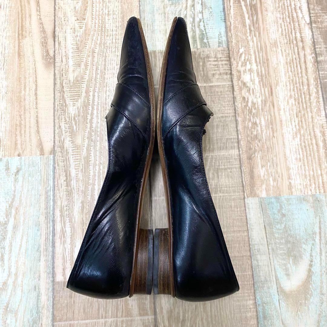 12-9 MANOLO BLAHNIK　マノロブラニク ロー パンプス 37