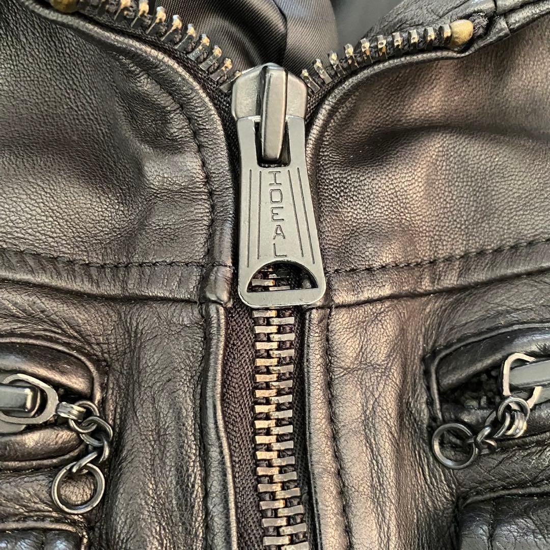 BUFFALO BOBS シングルライダース　レザージャケット　Y2K