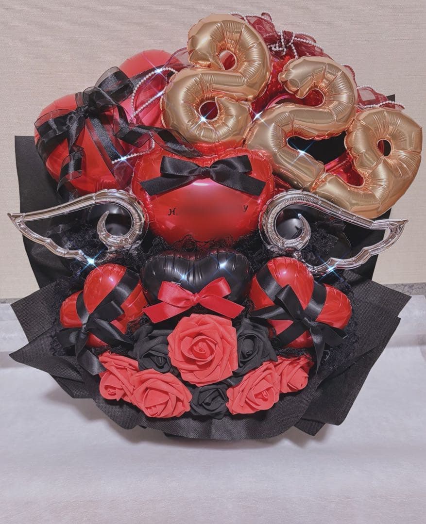 生誕祭　推し活　バルーンギフト　バルーンアレンジ フラスタ　卓フラ　ライブ　祝