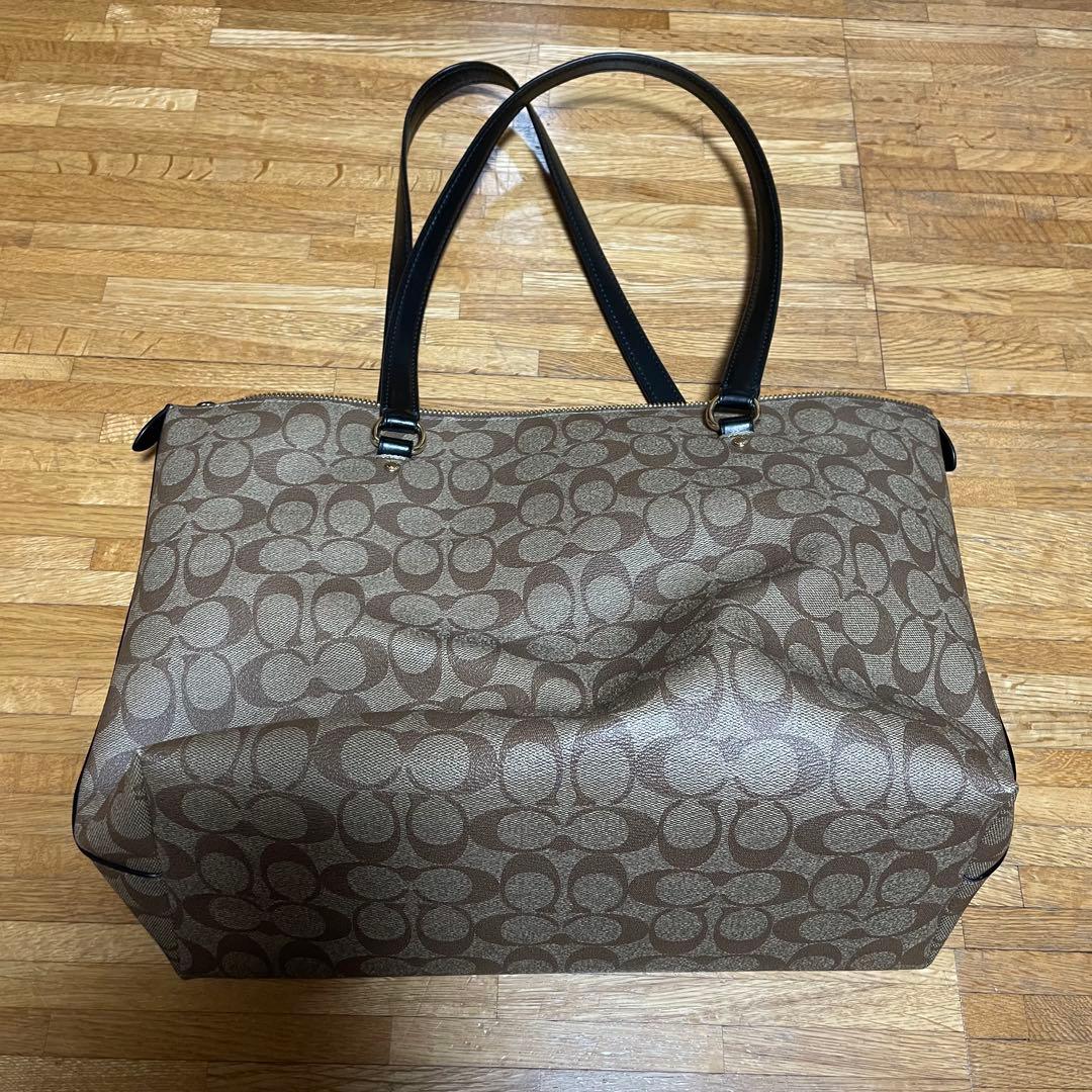 COACH トートバッグ ベージュ