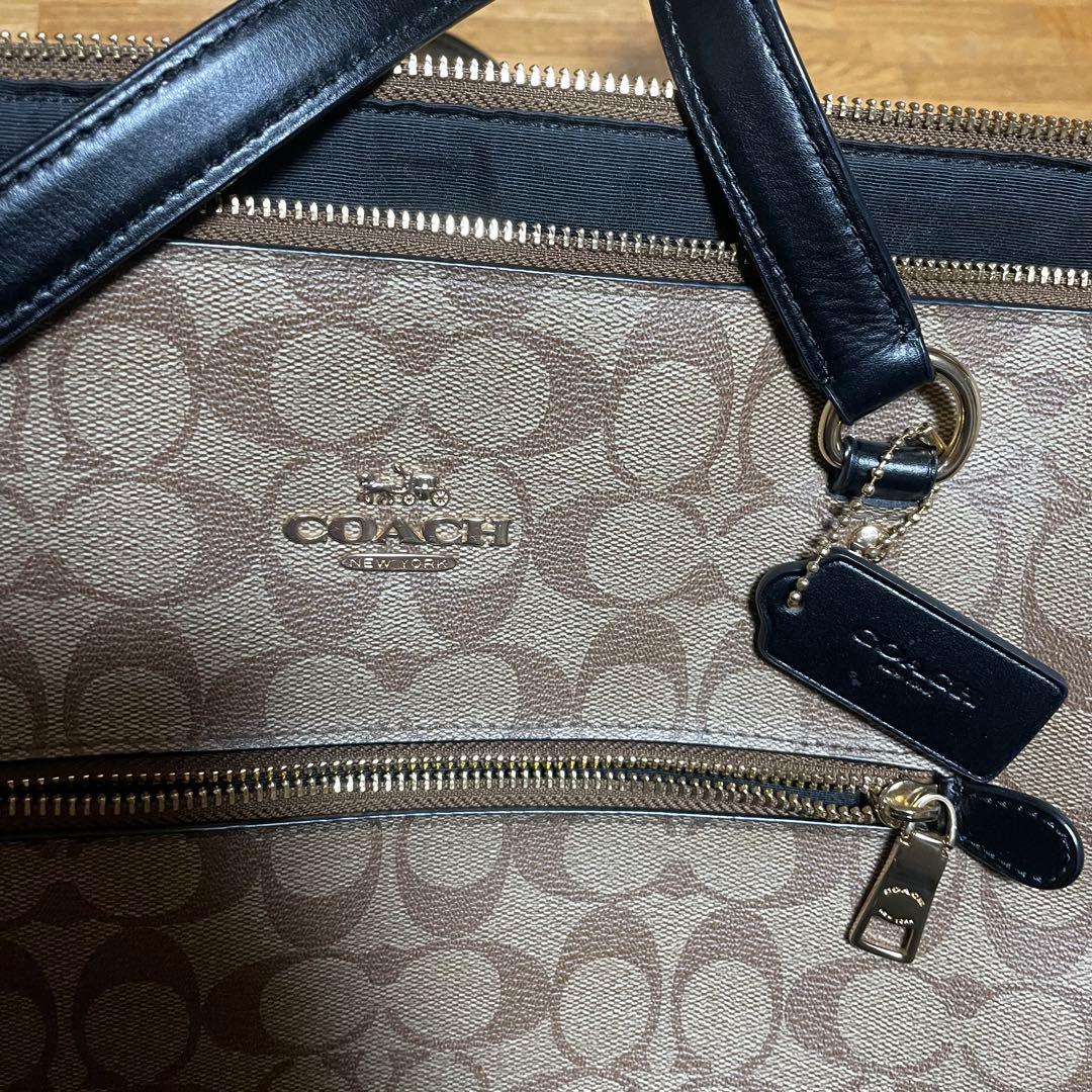 COACH トートバッグ ベージュ