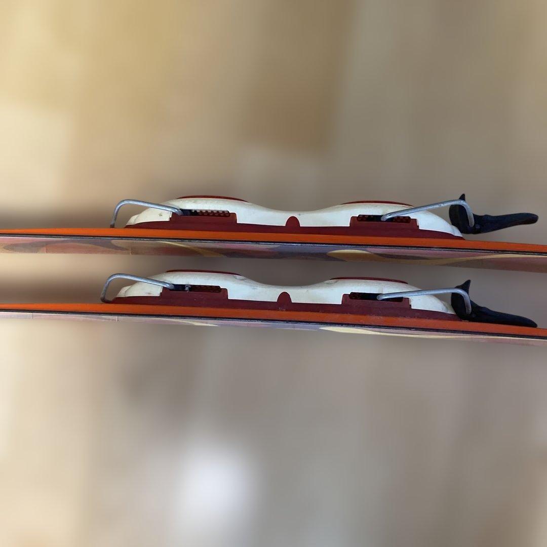 ショートスキー、ファンスキー板　スキーブーツ　セット　約100cm　中古品