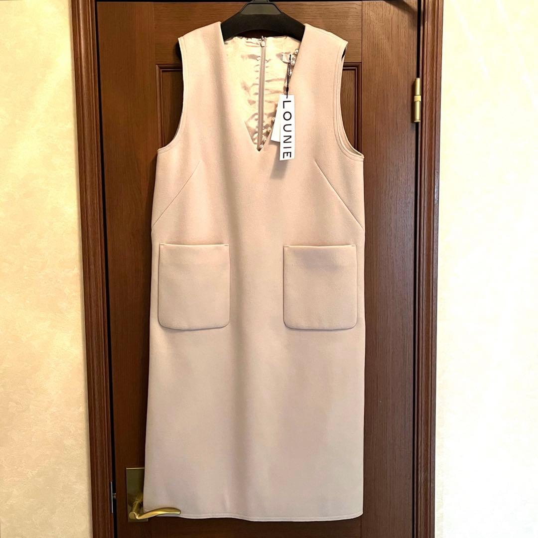 ✨新品✨2WAY✨LOUNIE ルーニィ Vネックジャンパースカート 40（L）
