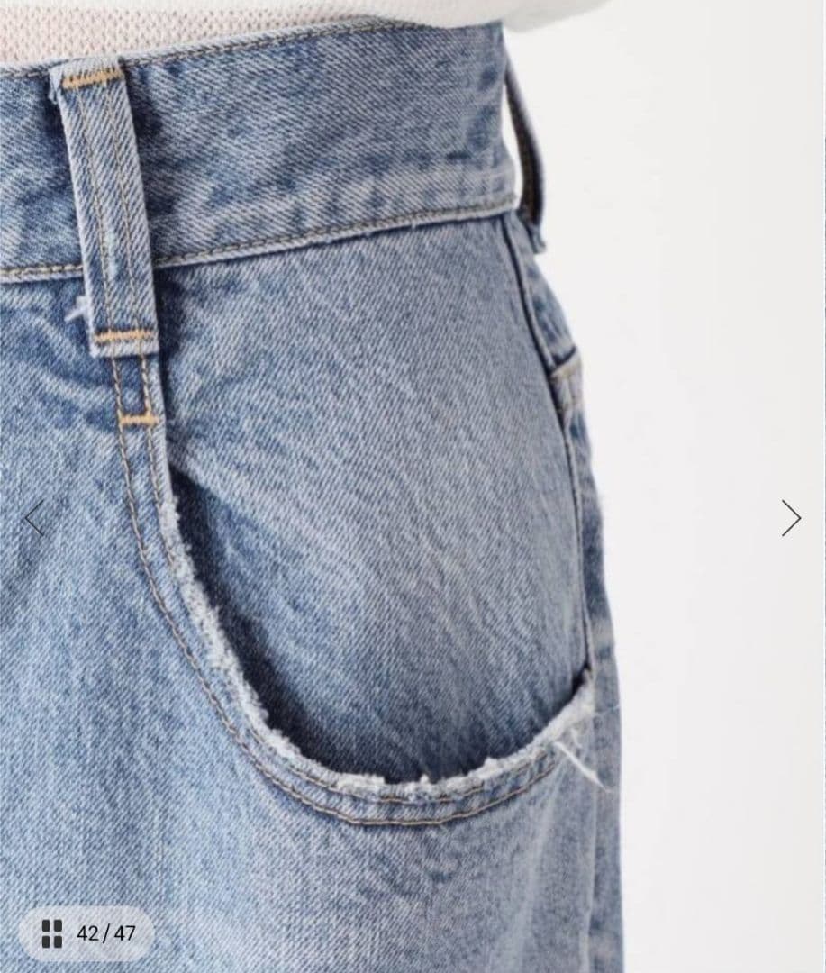 nayk様【新品未使用タグ付】R’IAM WIDE デニム