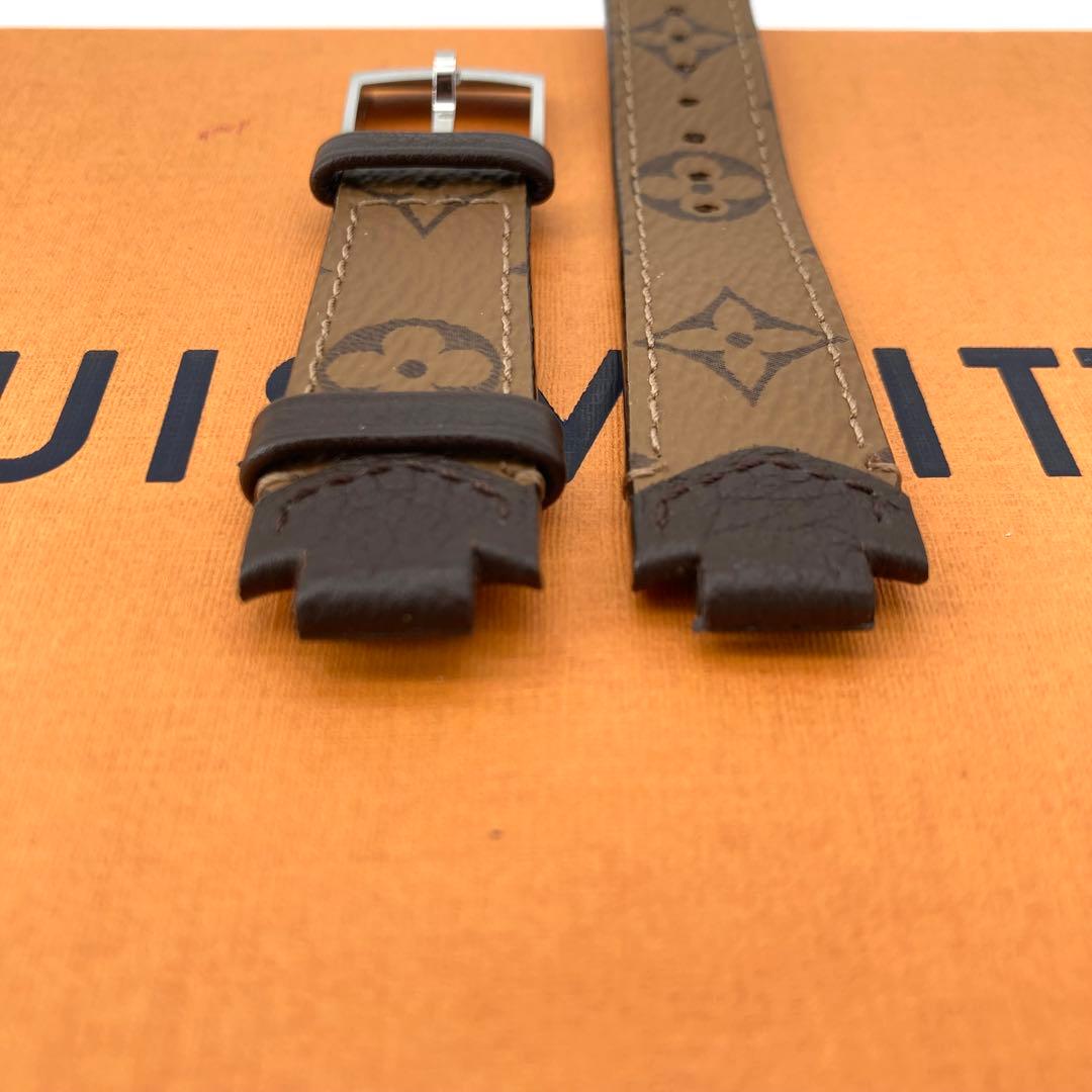 極美品 ルイヴィトン タンブール 純正ベルト モノグラムリバース 腕時計用 完売