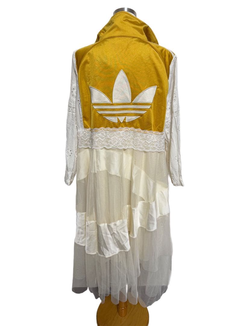 kaya modelly 古着リメイク　adidas