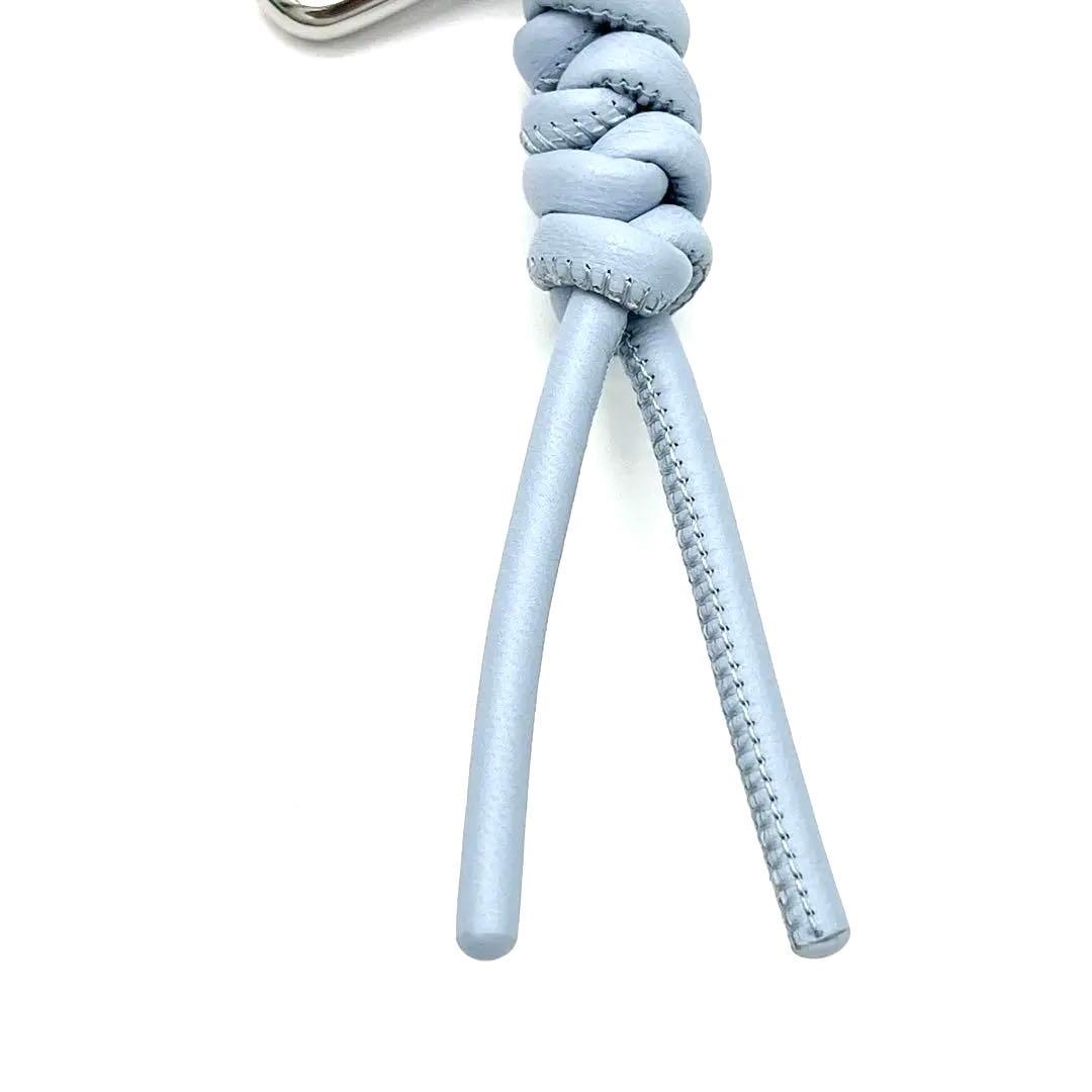 ボッテガヴェネタ キーホルダー トライアングル リング ストラップ ツイスト