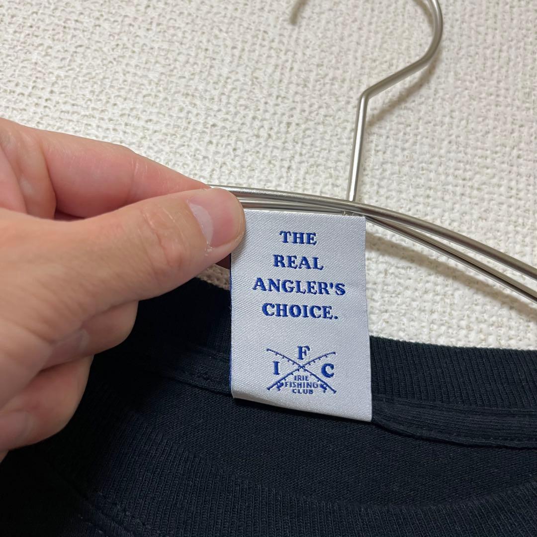 【超美品】アイリーフィッシングクラブ　長袖　ロンt バックプリント　釣り　XL