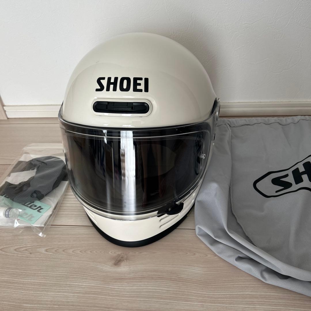 SHOEI GLAMSTER ホワイトXLサイズ グラムスター
