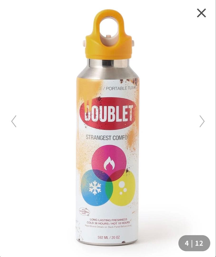 弁当箱・水筒 doublet SPRAY-CAN WATER BOTTLE SMALL