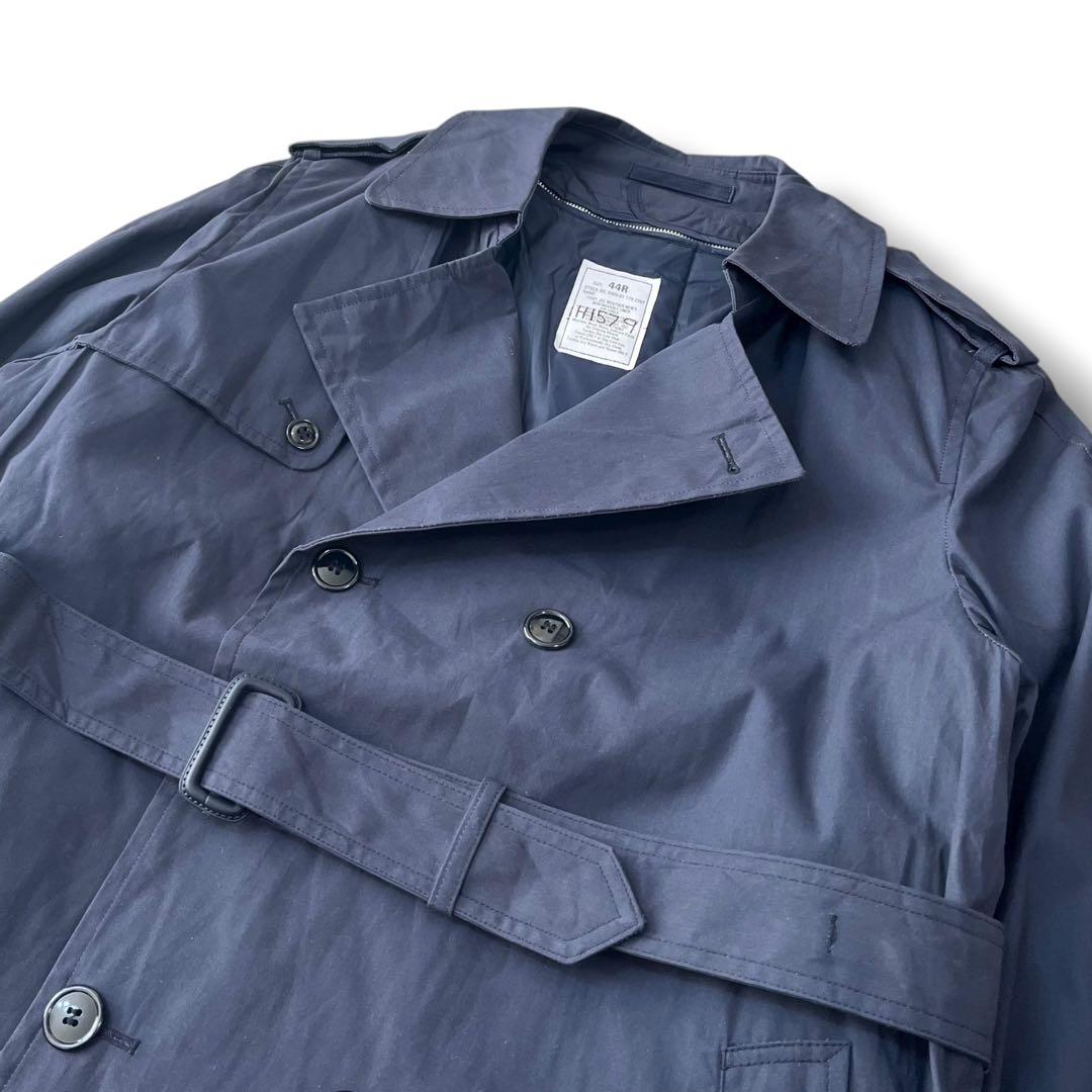 米軍実物 アメリカ空軍 オールウェザーコート ライナー付き ネイビー 44R