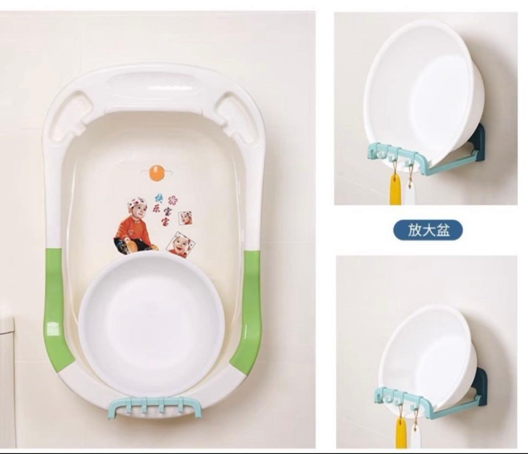 浴室　キッチン　ラック フック　吸盤　洗面器　タオル　壁掛け 強力　小物　賃貸