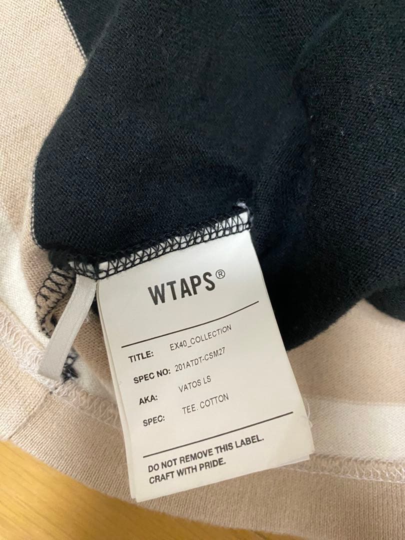 WTAPS VATOS LS / TEE. COTTON ロンT