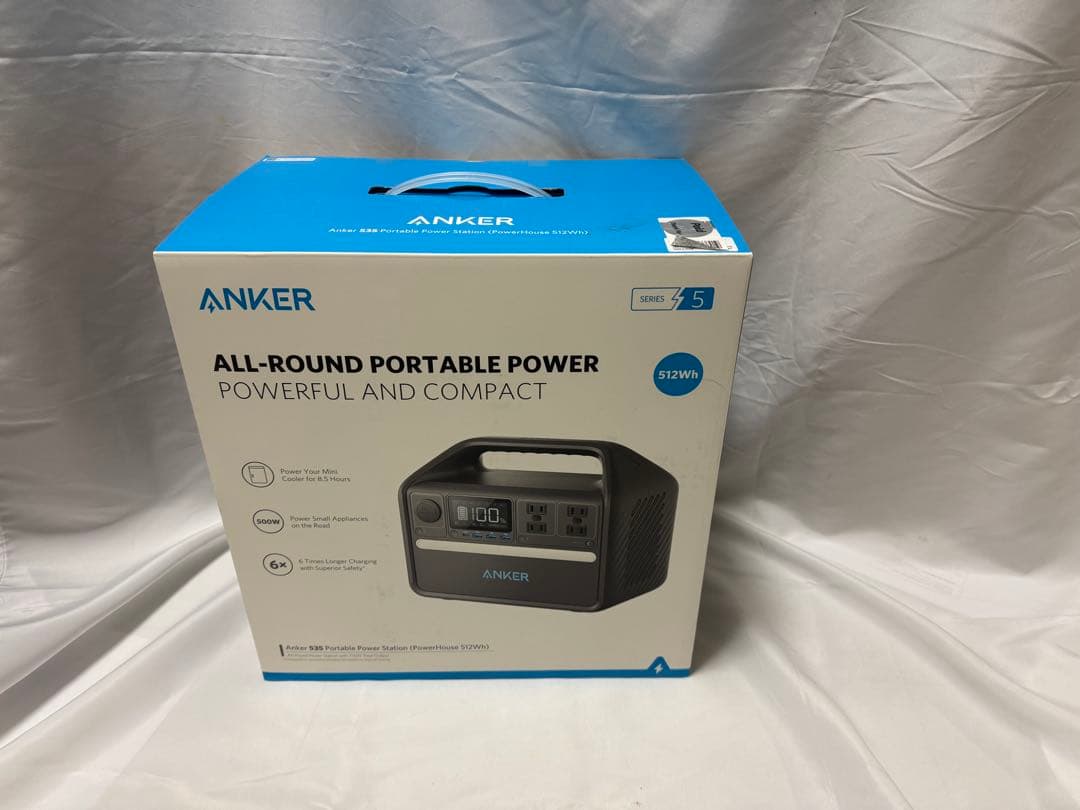 【新品未使用】ANKER ポータブル電源 PowerHouse 512Wh