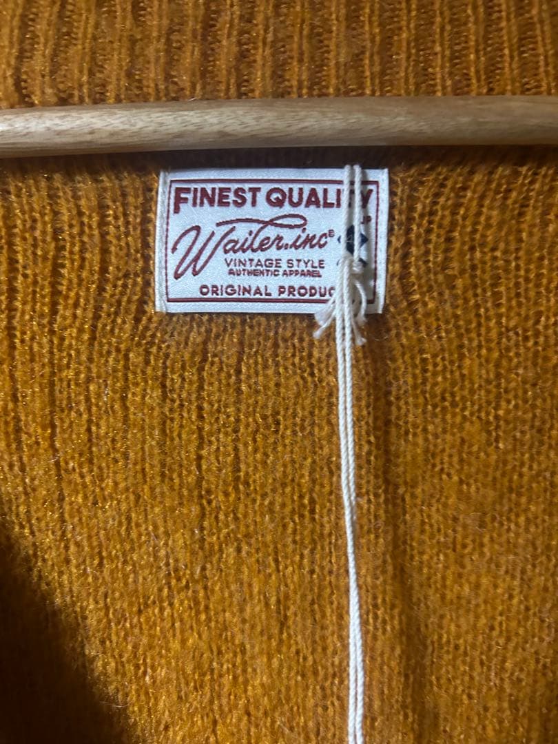 WAIPER.inc モヘアニット カーディガン