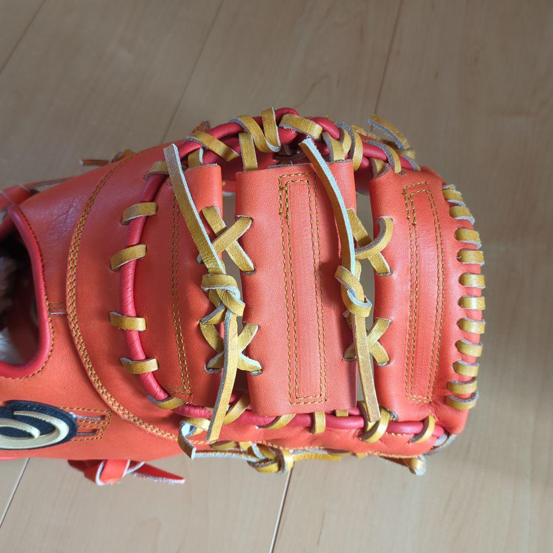 アシックスGOLDSTAGE SPEED グローブ オレンジ