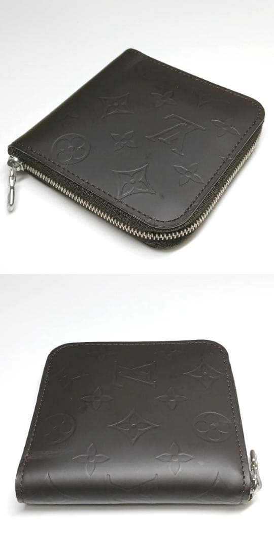 たかし様　ラウンドファスナー財布 二つ折り モノグラム グラセ メンズ