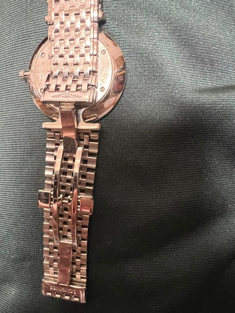 LONGINES 黒文字盤 時計 6126